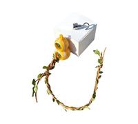 Zkydhbd Moderno recinto acrílico para mascotas, hábitat para arañas saltarinas, cuenta con escondites y caja de arañas ventilada fácil de limpiar