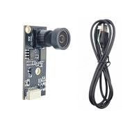 Zkydhbd Módulo de cámara USB 1920 x 1080 1080P enfoque fijo 130 grados unidad libremente USB 2.0 placa de cámara de repuesto para impresora cámara de enseñanza remota