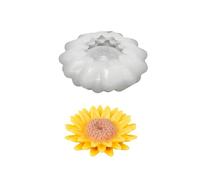 Zkydhbd Moldes de silicona hechos a mano con flores, moldes de adorno, moldes de fundición, moldes para hornear, suministros de manualidades para hacer flores, moldes de silicona, moldes para hornear