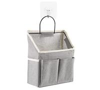 Zkydhbd Organizador colgante de bolsillo para colgar en la pared, organizador de puerta, armario, baño, dormitorio, almacenamiento para uso doméstico