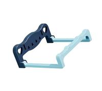 Zkydhbd Organizador de pared para toallas y artículos de tocador, montaje en pared, fácil instalación adhesiva, estante de pared para lavabos