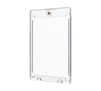 Zkydhbd Organizador de tarjetas coleccionables a prueba de polvo, protector transparente para tarjetas de juegos, funda de almacenamiento de tarjetas acrílicas para conservación de tarjetas de juego