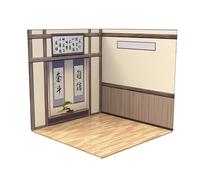 Zkydhbd Organizador de telón de fondo con estructura estable para estudios en casa, figura de anime, tablero de figuras de anime