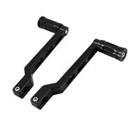 Zkydhbd Palanca de cambios de acero resistente con almohadilla de goma antideslizante, talón, puntera de palanca de cambios adecuada para deslizamientos de calle, deslizamientos de carretera, varilla