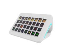 Zkydhbd Panel de control visual 32 Teclado personalizable para Streamdeck Live Streaming Control mejora la productividad en los teclados programadores de trabajo