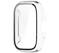 Zkydhbd Película de vidrio templado + funda protectora de pantalla de cobertura completa PC marco antiarañazos carcasa para reloj RedmiWatch 3 Lite