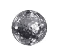 Zkydhbd Pesas ligeras de repuesto de doble capa chapadas para practicar golfistas y principiantes