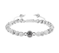 Zkydhbd Piedra mate de moda que muestra I Loves You In 100 idiomas, ideal para el día de San Valentín o cumpleaños, regalos para ocasiones especiales, talla única, como se describe