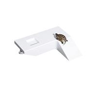 Zkydhbd Plataforma de secado de tortugas pequeñas para mascotas, reptiles, tortugas, escalera, decoración, hábitat, plataforma para tomar el sol
