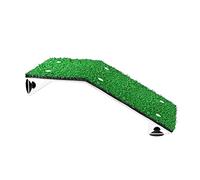 Zkydhbd Plataforma de tortuga para tomar el sol, tortuga con escalera de césped para descansar en la terraza, peces para acuario, plataforma flotante para tomar el sol de tortugas acuáticas grandes