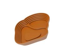 Zkydhbd Plato de agua para reptiles, cuenca de remojo de múltiples etapas para tortugas, alimentación, baño, hábitat, cuenco de agua con rampas, tortugas, piscina con escalera