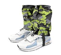 Zkydhbd Polainas para botas de nieve, para senderismo, mochileros, exteriores, resistentes al desgaste, botas cortas para hombres y mujeres, accesorios de montañismo