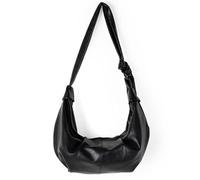 Zkydhbd Práctica bolsa de hombro de piel sintética para mujer, bolsa cruzada con interior espacioso para bolso de hombro esencial para mujer, Black, One Size