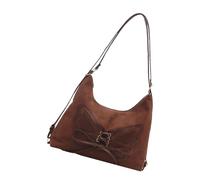 Zkydhbd Práctica mochila de mariposa para la escuela, bolso cruzado con correa ajustable, para uso diario, hombro holgado, café, One Size