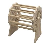 Zkydhbd Prácticos organizadores de diadema de madera, elegantes organizadores de diademas, soporte de exhibición de accesorios elegante adecuado para dormitorios, organizador de accesorios de pelo de