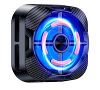 Zkydhbd Refrigeradores para teléfonos inteligentes, ventilador de refrigeración para teléfono celular, radiador para jugar, ver videos, con luz LED, radiador para teléfono celular