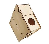 Zkydhbd Removedor de cáscaras de alimentación para pájaros que mejora la frescura y la tasa de utilización para uso doméstico y profesional, caja de montaje para mascotas