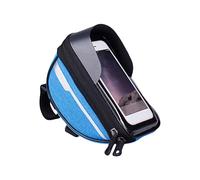 Zkydhbd Resistente al agua para manillar de bicicleta, soporte para teléfono para bicicletas de carretera, accesorios de soporte para teléfono, fácil de instalar, bolsa de almacenamiento para pantalla