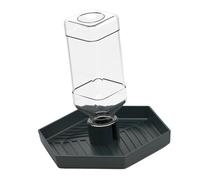 Zkydhbd Solución de riego de reptiles, alimentador de agua antideslizante para anfibios, botella de alimentación automática para mascotas, suministro de riego