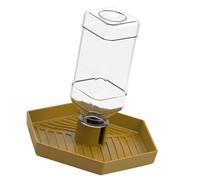 Zkydhbd Solución de riego de reptiles, alimentador de agua antideslizante para anfibios, botella de alimentación automática para mascotas, suministro de riego