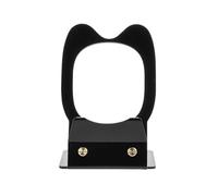 Zkydhbd Soporte de mesa acrílico para escritorio Clip 4, a prueba de golpes, estuche de almacenamiento de accesorios
