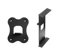 Zkydhbd Soporte de pared para altavoces que ahorra espacio, estante de almacenamiento