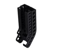 Zkydhbd Soporte de pared para batería que almacena 10 2 A, 10 3 A por separado, organizador vertical para ahorrar espacio, soporte de batería