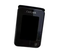 Zkydhbd Soporte de piel para teléfono con tintas E amigables con los ojos con cartera integrada para tarjetas para un uso prolongado, soporte cómodo para el coche