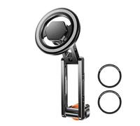 Zkydhbd Soporte de teléfono con base de tornillo de 1/4 pulgadas para teléfonos, soporte giratorio de 360 grados, soporte giratorio para teléfono con base de tornillo para cámaras réflex digitales