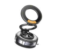 Zkydhbd Soporte de teléfono con diseño de perilla giratoria, succión al vacío, base de amortiguación para salpicadero, parabrisas, múltiples escenas, base de teléfono