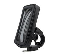 Zkydhbd Soporte de teléfono para manillar de motocicleta, bolsa de teléfono giratorio de 360 grados, para bolsa de teléfono móvil de 4.7 a 6.5 pulgadas
