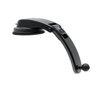 Zkydhbd Soporte de teléfono seguro para salpicaderos, no obstructivo, soporte de teléfono para salpicadero de camión, gira 360 grados, soporte para salpicadero de coche, para teléfonos inteligentes