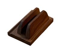 Zkydhbd Soporte general de madera de nogal para smartphones y tabletas, diseño fuerte y elegante, soporte de madera para el hogar o la oficina, accesorio de oficina móvil