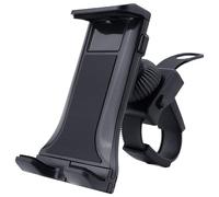 Zkydhbd Soporte giratorio de 360 grados para motocicleta, clip de montaje de manillar de liberación rápida para scooters, teléfono celular, soporte para manillar