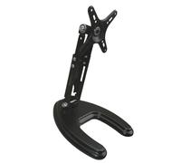 Zkydhbd Soporte para monitor de rotación de 360 grados, apto para monitor de 10 a 27 pulgadas, accesorios de soporte de brazo giratorio ajustable