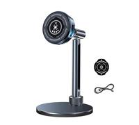 Zkydhbd Soporte para teléfono inteligente de 3 niveles, ajustable, para teléfono de 17, 16, 15, 14, 13, soporte giratorio de refrigeración para teléfono