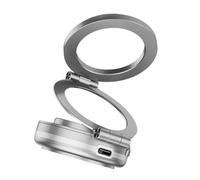 Zkydhbd Soporte plegable para teléfono de coche, para escritorio, oficina, uso doméstico, giratorio 360 grados con imanes fuertes, agarre seguro, soporte para teléfono de coche
