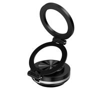 Zkydhbd Soporte plegable para teléfono de coche, para escritorio, oficina, uso doméstico, giratorio 360 grados con imanes fuertes, agarre seguro, soporte para teléfono de coche