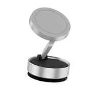 Zkydhbd Soporte seguro para parabrisas de coche, soporte de teléfono con succión al vacío, rotación de 360 grados, ángulos de visión ajustables, soporte eléctrico para teléfono de coche