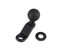 Zkydhbd Soporte universal para manillar de teléfono con cabeza esférica de 25 mm para teléfonos inteligentes, dispositivos móviles, para viajes al aire libre, montaje de cabeza esférica