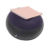 Zkydhbd Taburete de bola de gran durabilidad con reducción de ruido suave, portátil, hinchable, para estabilidad de suelo suave, reposapiés multiusos para camping