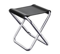 Zkydhbd Taburete plegable pequeño de aleación de aluminio para camping, ligero, para pesca al aire libre, taburete plegable
