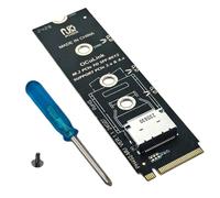 Zkydhbd Tarjeta adaptadora de expansión PCIe a SFF8612 compatible con SFF8611 SFF8612 para varias conexiones de placa base
