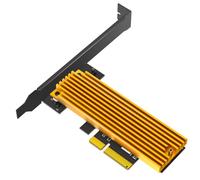 Zkydhbd Tarjeta de expansión PCIe para adaptador de disco sólido NVME que ofrece una refrigeración eficiente con disipador de calor que diseña expansión de computadora