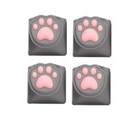 Zkydhbd Tecla OEM Catpaws hecha a mano PBT de silicona suave que mejora la comodidad de escritura para los amantes de los gatos y uso en la oficina ESC