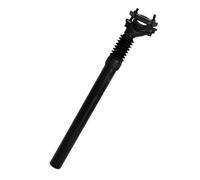 Zkydhbd Tija de sillín de suspensión ajustable que absorbe los golpes, tubo de sillín de aleación de aluminio para bicicletas de carretera, diseño ligero, tija de sillín de suspensión de bicicleta