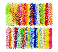 Zkydhbd Tocado de inspiración tradicional hawaiana Lei, tamaño ajustable para celebraciones temáticas, actuaciones de baile, decoración de fiesta temática de playa
