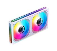 Zkydhbd Ventilador avanzado 120 240 360 de un solo marco, ventilador RGB de 1/2/3 x 120 mm, alta presión estática y diseño de flujos de aire, optimización de flujos de aire