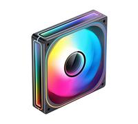 Zkydhbd Ventilador avanzado 120 240 360 de un solo marco, ventilador RGB de 1/2/3 x 120 mm, alta presión estática y diseño de flujos de aire, optimización de flujos de aire