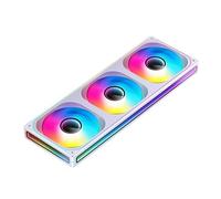 Zkydhbd Ventilador avanzado 120 240 360 de un solo marco, ventilador RGB de 1/2/3 x 120 mm, alta presión estática y diseño de flujos de aire, optimización de flujos de aire